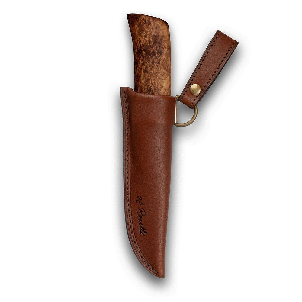 Opening knife round tip, dark