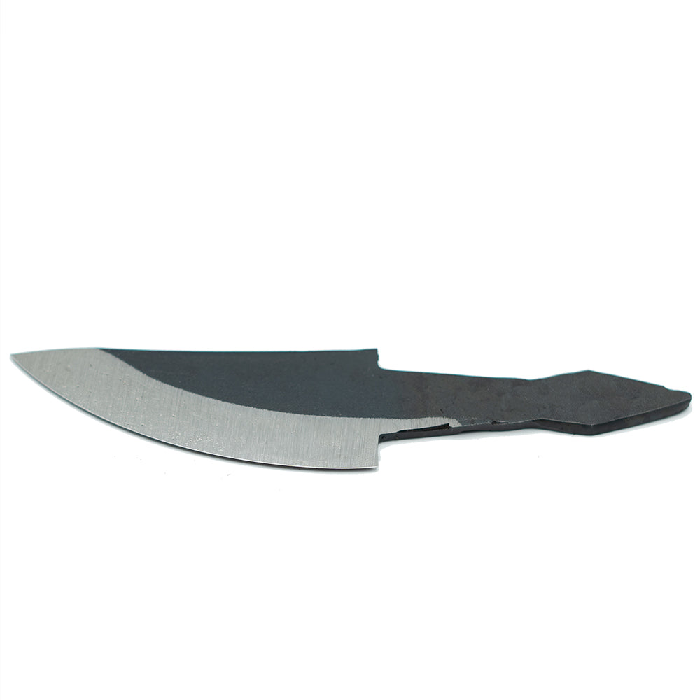 Handmade Finnish knife blade from Roselli in carbon steel