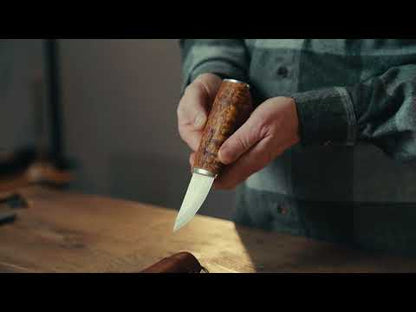 Grandfather knife, silver ferrule, UHC