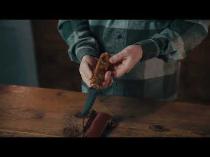 Hunting knife full tang, dark