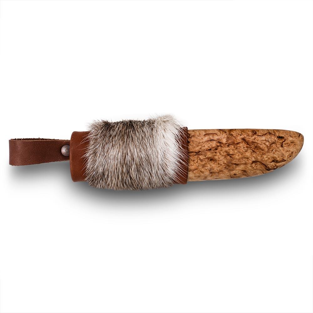 Sheath, dark tanned leather, different models